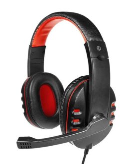 Audifonos tipo Headset Argom DYNAMIC 63 USB con Micrófono- Rojo-Negro