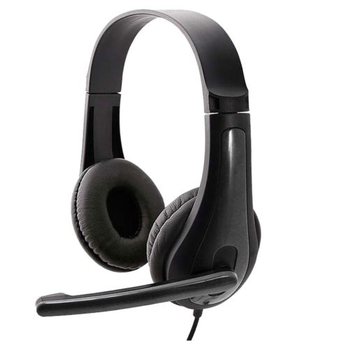 Audifonos tipo Headset Argom METRO78 USB con Micrófono Negro