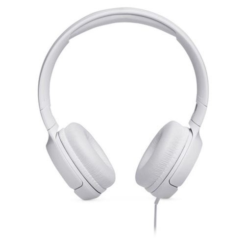 Audifonos tipo Headset JBL Tune 500 3.5mm con Micrófono Blancos