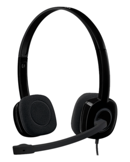 Audifonos tipo Headset Logitech H151 3.5mm con Micrófono