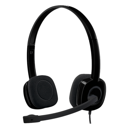 Audifonos tipo Headset Logitech H151 3.5mm con Micrófono