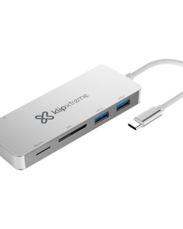 Hub Klip Xtreme HubPoint USB-C Plateado