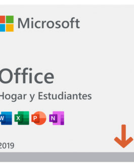 Licencia de Office Hogar y Empresas 2019 1PC/MAC