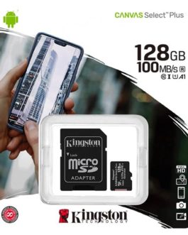 Memoria Micro SD Kingston 128GB Canvas Select Plus Clase 10 100mbps