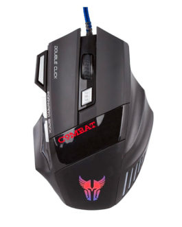 Mouse Alámbrico Gaming Argom Combat MS42 Óptico 3200DPI