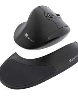 Mouse Inalámbrico Klip Xtreme Flexor Óptico 1600DPI Negro