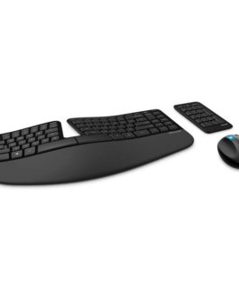 Teclado y Mouse Inalámbrico USB Microsoft Sculpt Ergonomic Español