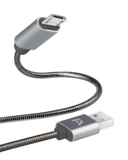 Cable USB a Micro USB Argom 1 Metro Metalizado