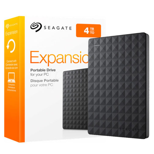Disco Duro Externo 4TB Seagate Expansion 2.5" USB 3.0