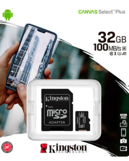 Memoria Micro SD Kingston 32GB Canvas Select Plus Clase 10 100mbps