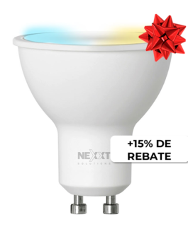 Bombilla LED Inteligente Nexxt MR16 Luz Cálida Wi-Fi 110V