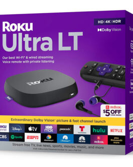 Dispositivo Roku Ultra LT Streaming 4K HDMI Wi-Fi