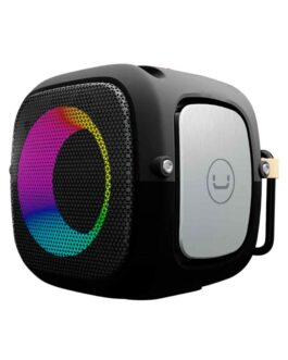 Bocina Bluetooth Unno Tekno CUBI TWS SP9214GY 5W Negro