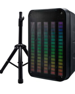 Bocina Bluetooth VTA+ Recargable 50W Negro + Tripode