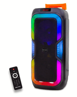 Bocina Dolphin SP-1060RBT Party Speaker Dual 10″ Bluetooth 3100W Negro