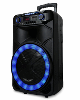 Bocina Dolphin SP-1500RBT Party Speaker 15" Bluetooth 3100W Negro