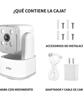Cámara Inteligente VTA+ Primus II 3K con Rotación Smart Home