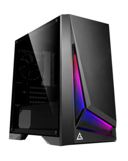 Case Gaming Antec DP301M Mini Torre Vidrio Templado Micro ATX Negro