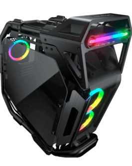 Case Gaming Cougar Cratus RGB Vidrio Templado Media Torre ATX Negro (Sin fuente)