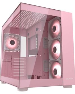 Case Gaming Cougar FV150 RGB Media Torre Rosa (Sin Fuente)