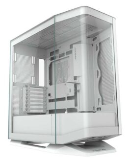 Cougar FV270 Media Torre Malla E-ATX Blanco (Sin Fuente)