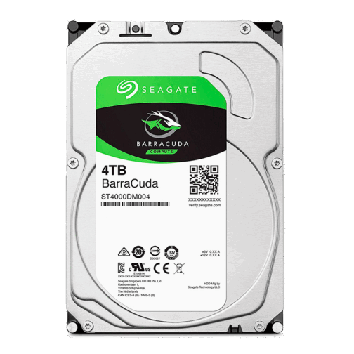 Disco Duro 3.5" 4TB Seagate BarraCuda 5400RPM
