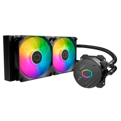 Enfriador Liquido 240mm DeepCool LE520 Negro ARGB