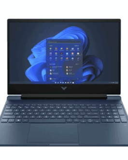 Laptop HP Victus 15-fa1097la 15.6″ i7-13620H 16GB RAM 1TB SSD RTX 4050 6GB W11 Home Azul Oscuro Teclado Español