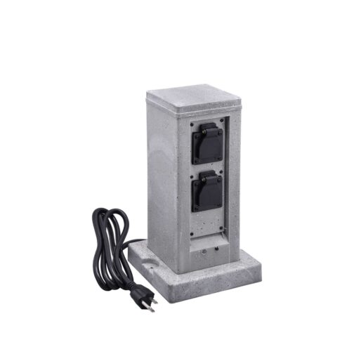 Tomacorriente Inteligente Tipo Roca VTA+ 2 Tomas Smart Home Wi-Fi para Exteriores