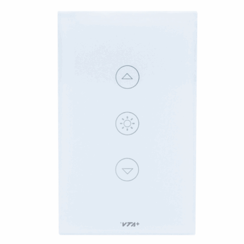 Interruptor Inteligente Sencillo VTA Touch IoT Dimerizable Smart Home Wi-Fi