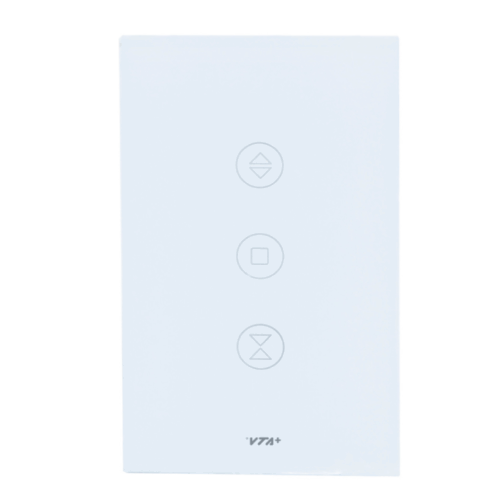Interruptor Inteligente para Cortinas VTA Connect IOT Touch Smart Home Wi-Fi