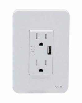 Tomacorriente de Pared Inteligente VTA+ Link IOT Smart Home Wi-Fi