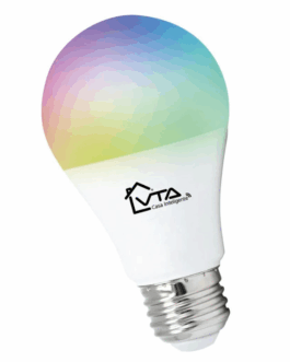 Bombilla LED Inteligente VTA+ E27 RGB 120VAC Smart Home Wi-Fi