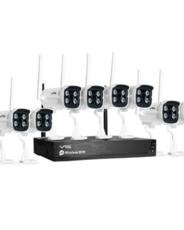 Sistema de Video Seguridad VTA DVR Inalámbrico 1TB + 8 cámaras 1080P Smart Home Wi-Fi