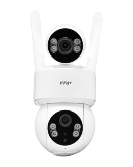 Cámara de Seguridad VTA+ Ratio II Smart Home Wi-Fi para Exteriores Doble Lente 4MP