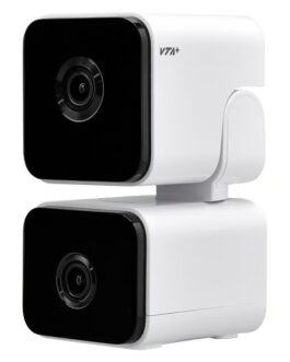 Cámara de Seguridad VTA+ Plane Doble Lente Smart Home Wi-Fi Con Movimiento 2K 3MP