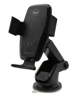 Base para Celular Carga Inalámbrica Unno Tekno CH3009BK Brazo Extendible