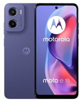 Celular Motorola E15 6,67″ 64GB 2GB RAM Dual SIM Azul