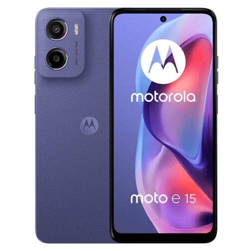 Celular Motorola E15 6,67" 64GB 2GB RAM Dual SIM Azul