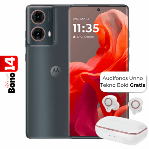 Celular Motorola G85 6.7" 256GB 8GB RAM Dual SIM Verde/Gris Oscuro - Image 2