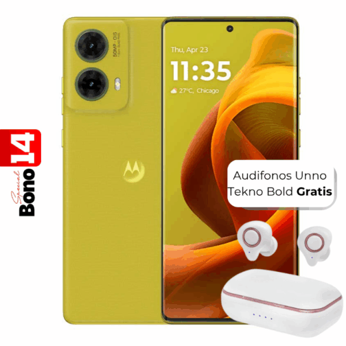 Celular Motorola G85 6.7" 256GB 8GB RAM Dual SIM Verde/Gris Oscuro