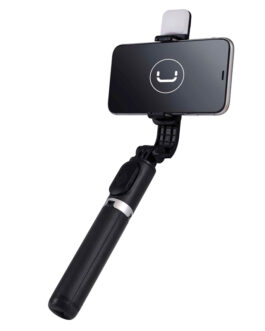Selfie Stick y Tripode 39″ Unno Tekno PH1804BK Bluetooth Negro